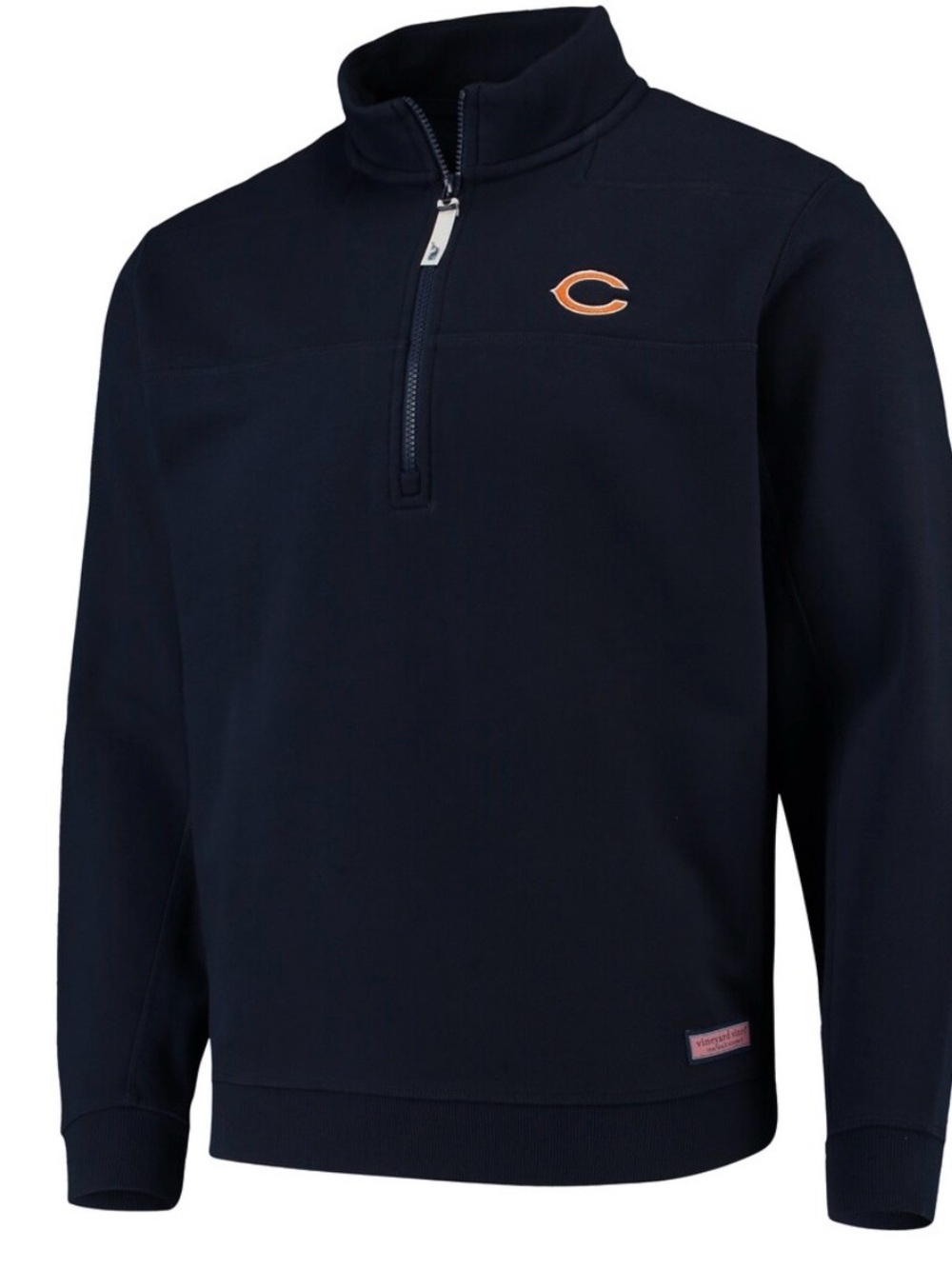 VINEYARD VINES Chicago Bears Shep Shirt Navy Men’s XS NFL Quarter Zip